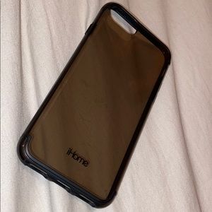 iHome transparent black iPhone 7/8 Case